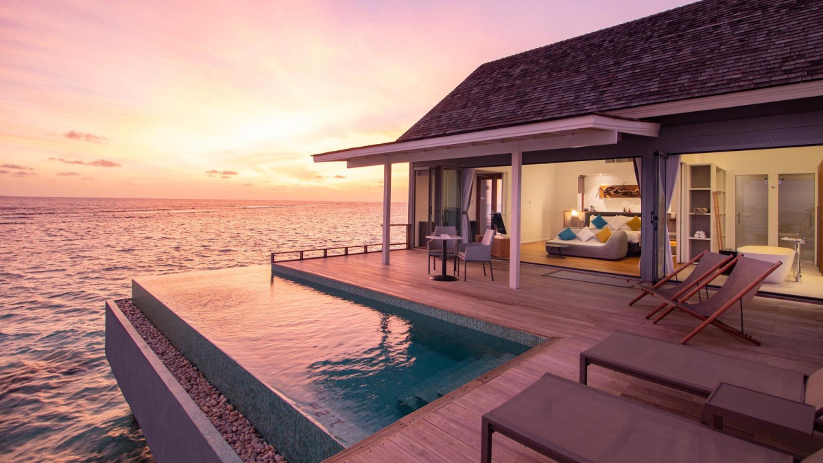 Két hét májusban a csodás a Kuramathi Maldives resortban